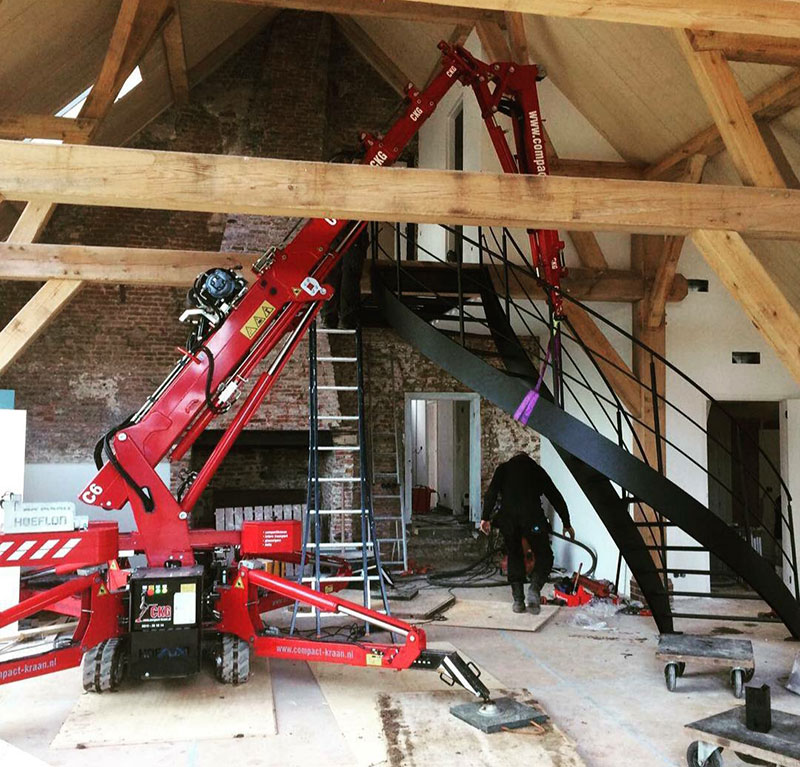 Spider crane hire in Warrington | NXGEN Lifting gallery image 1