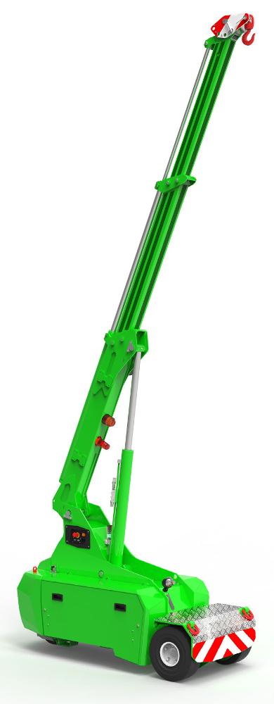 Extended range of our pick and carry crane